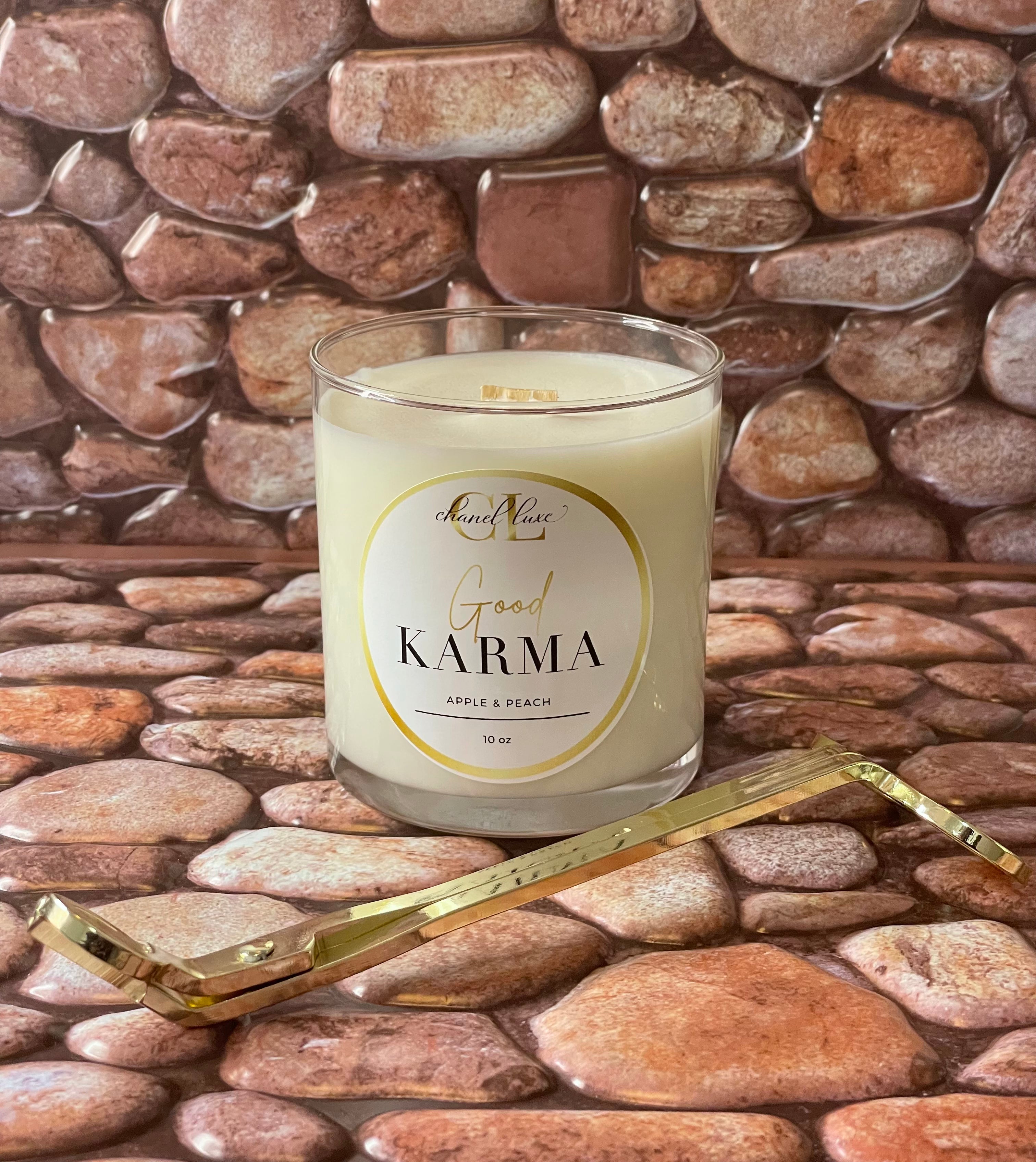 Karma Clean Burning Soy Candle 